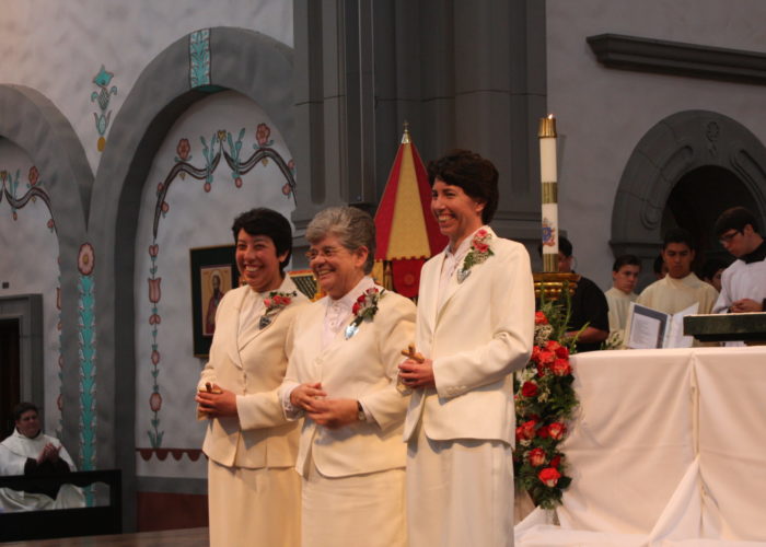 Sr Micaela and Sr Laura after Vows